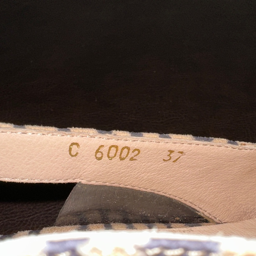 Sz 37(7.5)⭐️New Wonders Spain Zebra Print Leather Slingback. Fits 7.5. - Picture 14 of 16